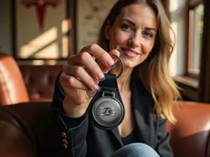 Coach Keychain High-Quality Racing Premium Craft